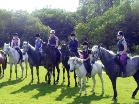 Family Riding North Yorkshire